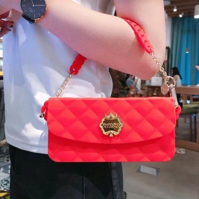 Luxury Women Universal Wallet Phone Cover Bags Handbag Purse Pocket Clutch Shoulder Long Straps For Samsung Redmi