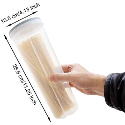 【CW】 Spaghetti Box Noodle Storage Box Chopsticks Container Tea Cans Multifunction Food Storage Canister Home Kitchen Containers CaseTH