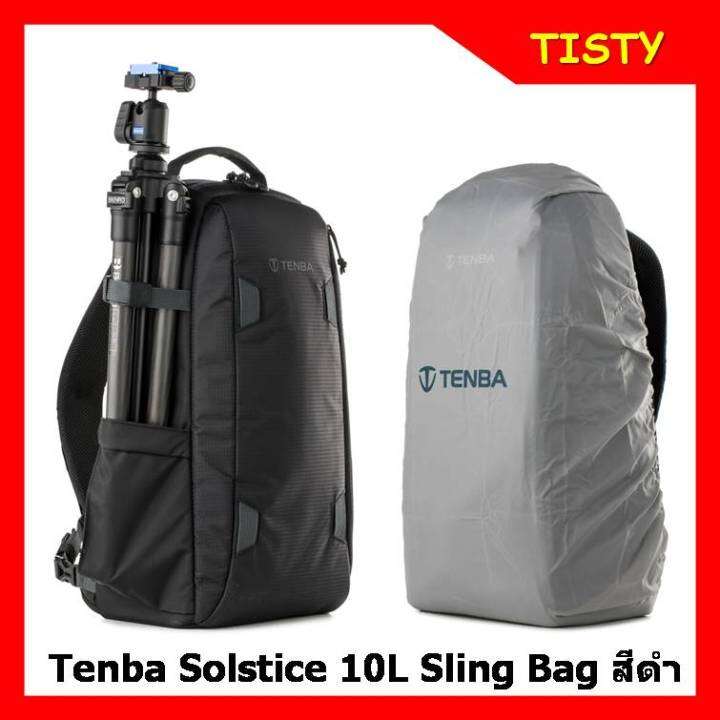 แท้-100-tenba-solstice-10l-sling-bag-black-กระเป๋ากล้องสะพายหลังแบบ-sling