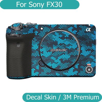 ฟิล์มห่อไวนิลสำหรับ Sony สติ๊กเกอร์ติดบนตัวเครื่อง FX30สติกเกอร์ป้องกันเสื้อโค้ท ILME กล้องบันทึกภาพ ILME-FX30