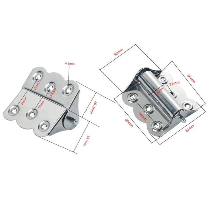 rustproof-stainless-steel-furniture-accessories-spring-flush-hinges-automatic-closing-door-hinge-butterfly-shaped