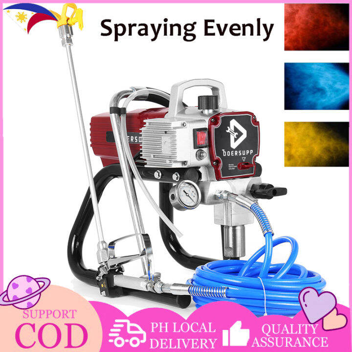1800W HighPressure Electric Airless Paint Sprayer Paint Sprayer