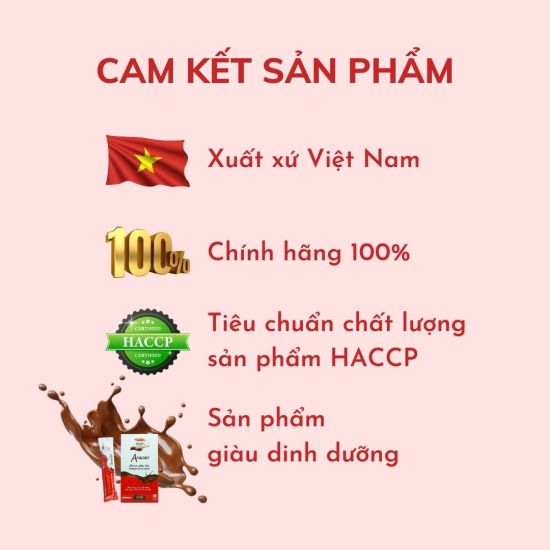 Bột cacao uống liền không đường acacao giàu dinh dưỡng - ảnh sản phẩm 3