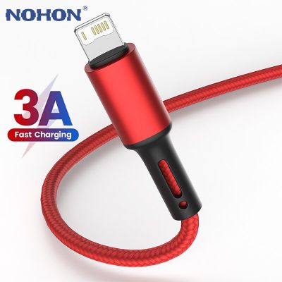 USB Cable for iPhone 13 12 11 Pro Max Xs X 6 6s 7 8 Plus SE 2 ipad 3A Fast Charging Cable for iPhone Charger USB Data Line 2m 3m