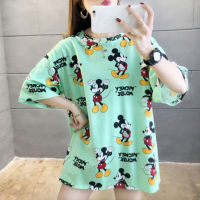 【Plus Size】(40-150kg) Oversized short sleeve slack baju tshirt korean fashion cartoon print t shirt plus size