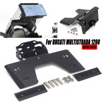 For DUCATI MULTISTRADA 1200 2010 2011 2012 Mobile Phone Navigation Bracket Motorcycle USB Charging Bracket