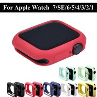 Cover for Apple Watch Case 45mm 41mm 44mm 40mm 42mm 38mm 44 45 mm silicone Protection Shell iWatch series 3 4 5 se 6 7 8 Bumper