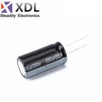 5PCS 200v330uf 330uf220v 18*35MM Electrolytic capacitor 200v 330uf 18x35 200V330UF WATTY Electronics