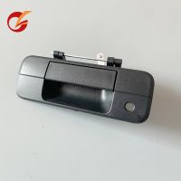 Launch of new products use for toyota pickup tundra 07-13 trunk door handle back door tailgate open catcher handle asyy with key hole black 69090-0c040