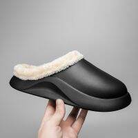 【CW】 Slippers for Men Short Man Non Bedroom Couple Soft Indoor Shoes Male Cotton