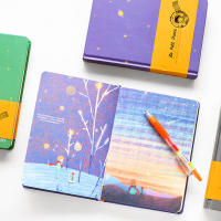 Free Shipping The Little Prince Notebook School &amp; Office Supply Vintage Color Page Accessory Diary Book Notepad Retro Stationery