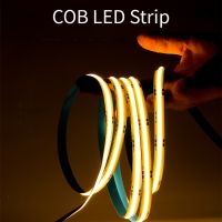 12V COB LED Strip 1M 2M 3M 5M Bright for Room Decoration Tape Not Waterproof Line Light Bar Backlight Ribbon