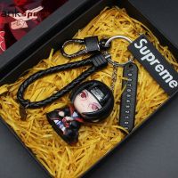 พวงกุญแจนารูโตะ Sasuke และ Uchiha Itachi PVC ตุ๊กตากระเป๋าเป้สะพายหลังคู่ของขวัญ (In Stock)