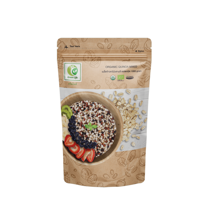 green-life-เมล็ดควินัวสามสี-ออร์แกนิค-organic-mixed-quinoa-1000-g