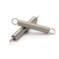 【LZ】 With A Hook Extension Spring 10pcs/lot  0.5 X 6mm 0.5mm Stainless Steel Tension Spring Length 15mm To 50mm