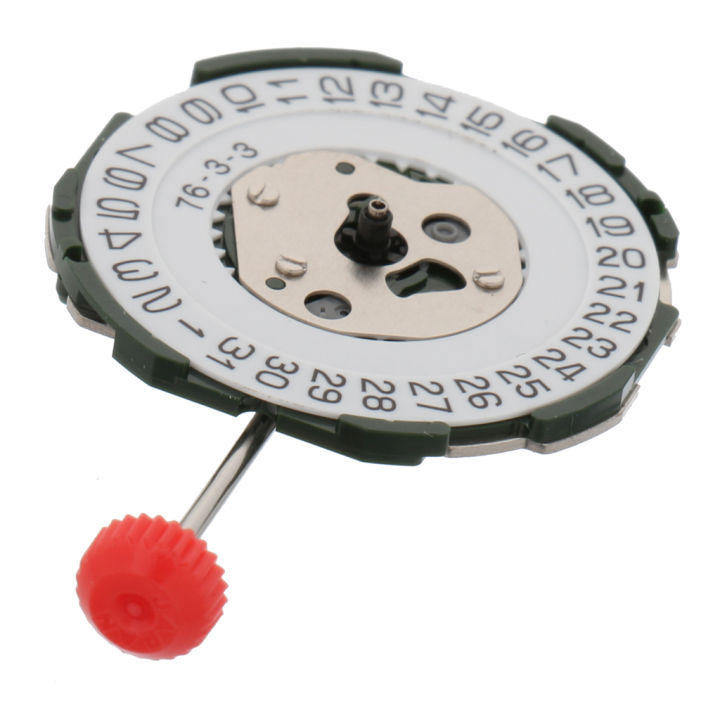 yotjar-อะไหล่ซ่อมนาฬิกานาฬิกาเคลื่อนไหวของญี่ปุ่นหน้าปัดกลมสีขาว