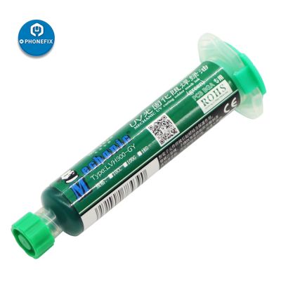 【big-discount】 LucienFor น้ำยาบัดกรีบัดกรีบัดกรีแบบละลายด้วยแสงหมึกปากกาสีเขียวสีเชื่อมแบบ BGA ป้องกันการกัดกร่อนสำหรับ