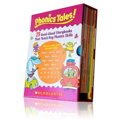 Phonics Tales ใช้นิทานในการดำเนินเรื่องอย่างสนุกสนาน ตัวหนังสือไม่เยอะ  และเป็นตามหลัก phonics