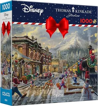 Tangled up in Love; Thomas Kinkade Disney, Ceaco, 500 pieces