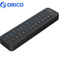 ORICO 13พอร์ต10Port USB พลังงานฮับ3.0 USB3.0ฮับ BC1.2ที่ชาร์จไฟพร้อมสวิตช์เปิด/ปิดส่วนบุคคลและอะแดปเตอร์12V/5A สำหรับเดสก์ท็อป