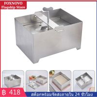 FOXNOVO เครื่องทำเต้าหู้กดแม่พิมพ์สแตนเลสโฮมเมดถั่วเหลืองนมแม่เหล็ก