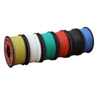 30m/Roll Electrical Wire UL3132 26AWG Soft Silicone Insulator Stranded Hook-up Wire Tinned Copper 300V 6Colors for DIY Toys Lamp Wires Leads Adapters