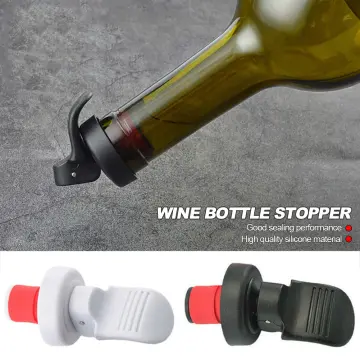 Wine Bottle Stopper Silicone/ Beer/ Drink Caps Reusable Unbreakable Sealer  Covers