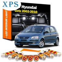 Xps 8ชิ้นชุดไฟโดมแผนที่ LED สำหรับภายในรถยนต์จาก Canbus สำหรับ Hyundai Getz 2002 2003 2004 2005 2006 2007 2008 2009 2010หลอดไฟ Led