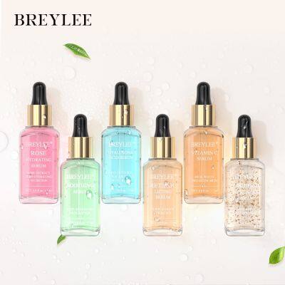 BREYLEE ชุดเซรั่ม วิตามินซี เรตินอล คอลลาเจน ทอง 24k. ไฮยาลูโรนิค Rose Hydrating Soothing ปริมาณ สกินแคร์ 17 มล.