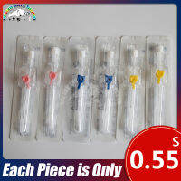 สัตว์ทิ้ง I V Cannula พร้อมพอร์ตฉีดและปีกปลอดเชื้อ I V Catheters 20G 22G 24G อุปกรณ์สัตวแพทย์