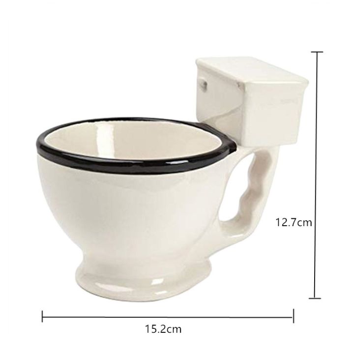 high-end-cups-แปลกห้องน้ำแก้วเซรามิกที่มีการจัดการ300มิลลิลิตรกาแฟชานมถ้วยไอศครีมตลกสำหรับของขวัญ