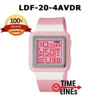 CASIO ของแท้ 100% นาฬิกาข้อมือผู้หญิง POPTONE รุ่น LDF-20-4AVDR มีกล่องพร้อมรับประกัน 1ปี