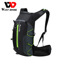 WEST BIKING Bike Bag Sports Backpack Portable Folding Hiking Bicycle Water Bags Ultralight Waterproof 10L Mens Cycling Backpack