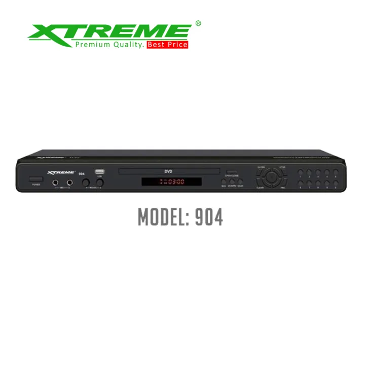 Xtreme XT904 MIDI Karaoke DVD Player System Lazada PH
