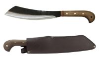 Condor Mini Duku Machete มีด เหล็ก High Carbon Style Machetes พร้อมซองหนังแท้ ด้ามไม้ by Jeep Camping