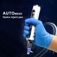 Auto 2 in 1 Hydra water inject Pen MESO Hydrapen with 2/20/50pcs Needles with Syringe Tube Popular Dermapen Microneedling