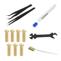 【LZ】㍿▣❍  Kit de ferramentas para limpeza de bicos de impressora 3D Conjunto de bicos de pinças de agulha de limpeza