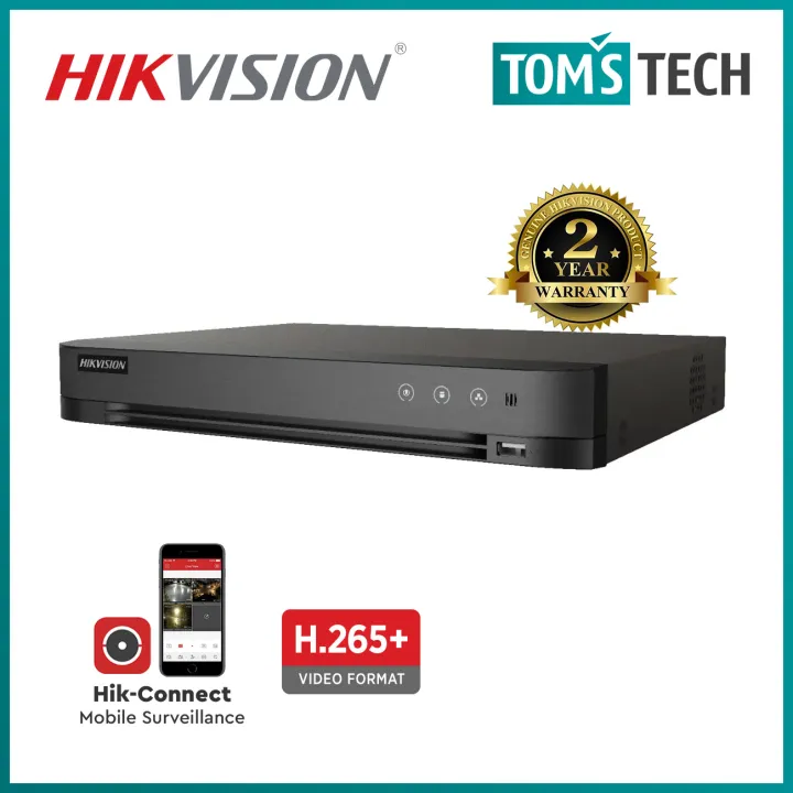 Hikvision Ids 7216hqhi M2 S 16ch 2mp 1080p Acusense Turbo Hd Cctv Recorder Dvr Tomstech Lazada