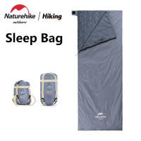 ถุงนอนตั้งแคมป์ Naturehike LW180 Ultralight 3 Season ถุงนอนเดินป่ากลางแจ้งแบบพกพากันน้ำผ้าฝ้ายถุงนอน