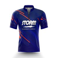 2023 NEW   Meteorites STORM Bowling POLO POLO shirt POLO POLO shirt  (Contact online for free design of more styles: patterns, names, logos, etc.)