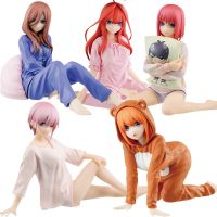 ใหม่ Nakano Ichika Nino Miku Yotsuba Itsuki รูปชุดนอน The Quintessential Quintuplets อะนิเมะแอ็คชั่นของเล่นตุ๊กตา