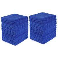 200 Pcs Car No-Scratch Rag Polishing Dust Rags 30cmx30cm Microfiber Cleaning Cloth Towel