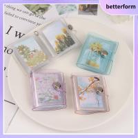 BETTERFORM 1PC กระเป๋า อุปกรณ์เสริม เครื่องประดับ แบบพกพา สำหรับการ์ดรูปถ่าย Mini Photo Albums ที่ใส่รูปถ่าย 2 นิ้ว