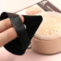 6 Pcs Velvet Triangle Powder Puff Make Up Sponges for Face Eyes Contouring Shadow Seal Cosmetic Foundation Makeup Tool