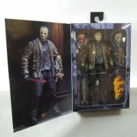 Freddy VS. Jason Black Friday Halloween 7-Inch Action Figure Doll Model Play Set