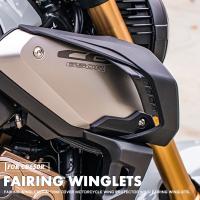 ❁☃☍ CB650R CB 650R 18-22 Fairing Winglets Fin Trim Cover Motorcycle Wing Protector Wind Fairing Winglets For HONDA CB650R