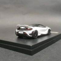 จอแอลซีดี1:64โมเดลรถ765LT อังกฤษสปรินเตอร์อัลลอยหล่อตายสำหรับสะสม-สีขาว