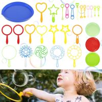 Water Blowing Toys Bubble Soap Bubble Wand Set Outdoor Kid Fun Toys Parent-chil Interactive Toy Bubble Blow Stick Tray Toys