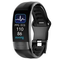 นาฬิกาสุขภาพ P11 Plus ECG+PPG Smart Bracelet Blood Heart-Rate Wristband Health Fitness Tracker Pedometer Waterproof Sport Smartband