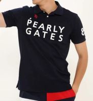 □ New PG GOLF Men 39;s Polo Short Sleeve PEARLY GATES Fashion POLO Shirt Simple Comfortable Casual Top 2023 Golf Sports Shirt